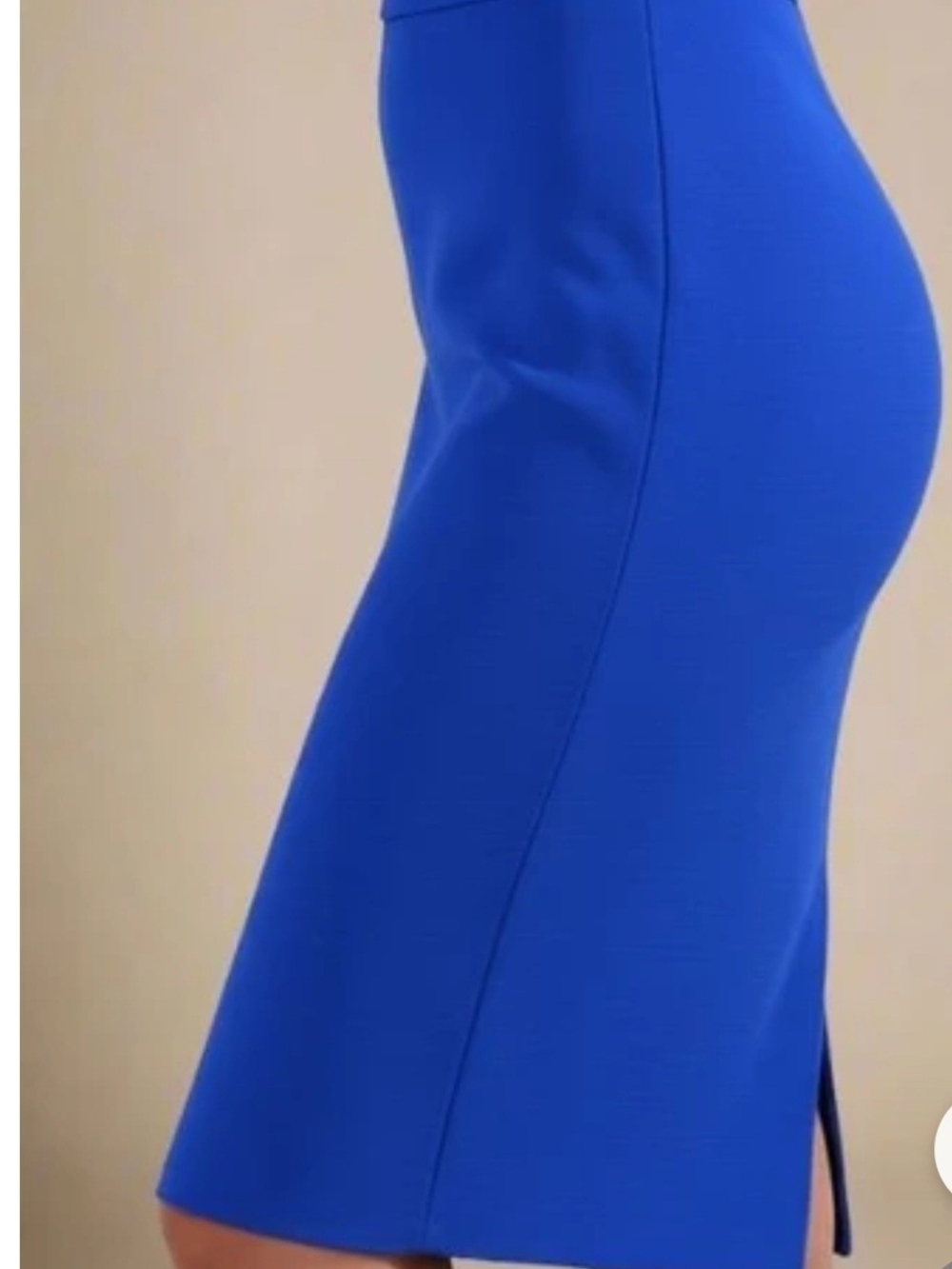 J. Crew Cobalt Blue Pencil Skirt